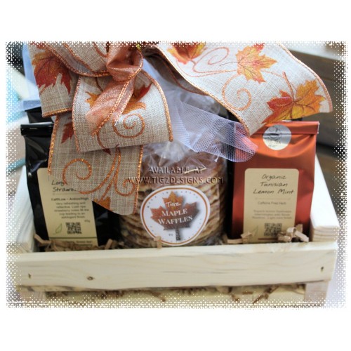 Organic Tea and Sweets Gift Basket - Creston BC Delivery